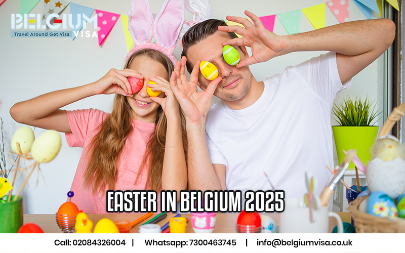 egg hunt Easter in Belgium 2025